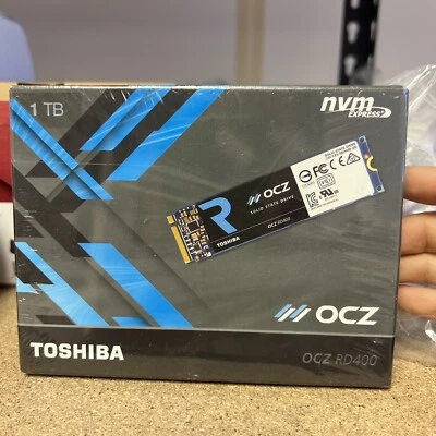 Toshiba OCZ RD400 1TB NVMe M.2 2280 SSD RVD400-M22280-1T - Image 1 of 2