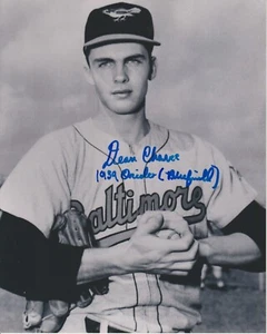DEAN CHANCE HAND SIGNED AUTOGRAPH 8X10 PHOTO COA AUTO BALTIMORE ORIOLES CY YOUNG - Picture 1 of 1