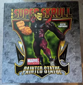 BOWEN DESIGNS SUPER SKRULL STATUE FULL SIZE 46/1000 MARVEL COMICS FANTASTIC FOUR - Picture 1 of 6