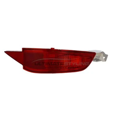 Ford Fiesta Rear Fog Light Mk7 B299 2008-2018 Red Bumper Tail Lamp Lens Drivers - Image 1 of 4