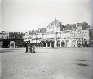 NICE 1900 - Négatif Verre 9 x 8 - La Gare - VC 44 - Imagen 1 de 1