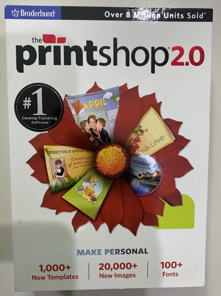 Encore Print Shop 2 - Full Version for Windows 18491 - Image 1 of 4