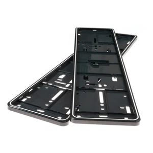 2 x passt Audi Dezente Kennzeichenhalter Nummernschildhalter - Bild 1 von 79