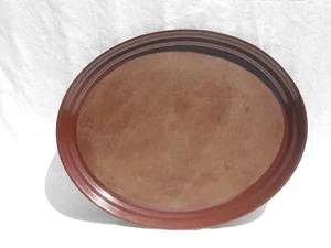 Anchor Hocking 24" Oval Restaurant Serving Tray NSF Non Slip Made in Italy - Picture 1 of 8