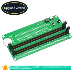 DDR4 Desktop PC RAM Memory Tester Slot Diagnostic Analyzer Tester Card with LED - Picture 1 of 6