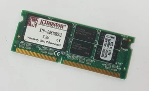 Kingston 512MB PC133 SD-Ram Notebook SO-Dimm Speicher KTH-0B6100/512 - Bild 1 von 1