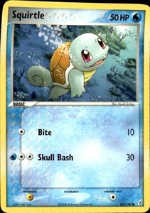 Pokemon Squirtle Crystal Guardians 63/100 Light Play LP+ or Better - Picture 1 of 2