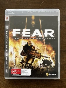 FEAR First Encounter Assault Recon (Playstation 3 2007) Complete With Manual - Picture 1 of 7