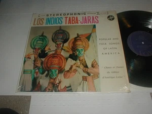 Los Indios Taba-Jaras VOX Stereo LP 1965 Latin World Folk Music Chants Dances - Picture 1 of 7