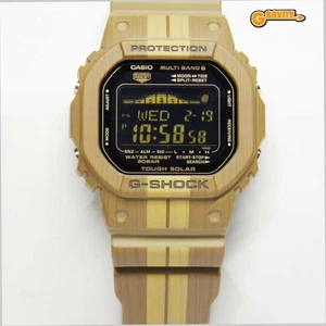 GWX 5600WB 5JF Wood Grain Brown Color G LIDE with Tide Graph Surfing CASIO G SHO - Picture 1 of 10