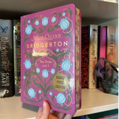 Barnes & Noble Special Signed Edition Bridgerton The Duke And I Julia Quinn - Image 1 of 4