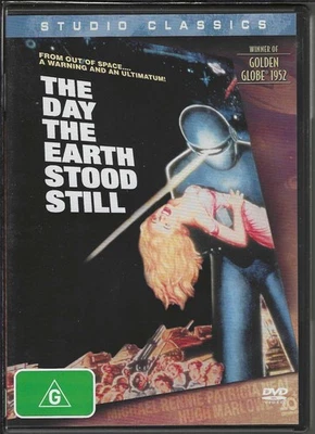 THE DAY THE EARTH STOOD STILL (1951 Original) DVD reg.4 Klaatu Barada Nikto. - image 1 of 4