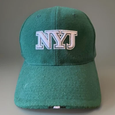 De colección NY JETS Nike Equipo Lateral Lana Verde Sombrero Gorra NFL Ajustada 7 1/2 Foto 1 de 4