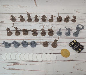 Zombicide Black Plague Huntsman Pack Kickstarter No Box No Red Bag 17 Heroes - Picture 1 of 16
