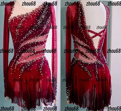 New Ice Figure Skating Dress, Figure Skating Dress For Competition  5689 - Image 1 of 4
