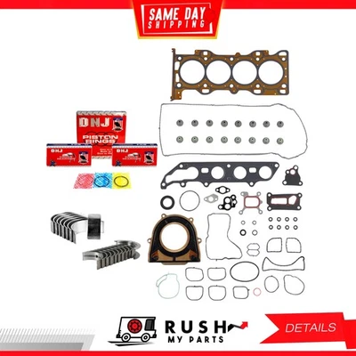 05-06 Engine Full Gasket Set Bearing Rings For Ford Focus 2.0L DOHC DNJ RRK432 - Image 1 of 4