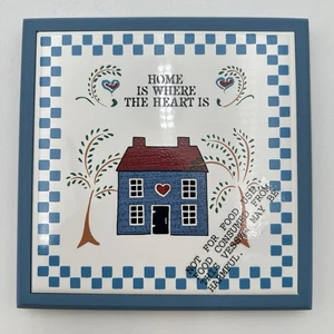 Avon Trivet Country Signature Collection HOME IS WHERE THE HEART IS - Picture 1 of 3