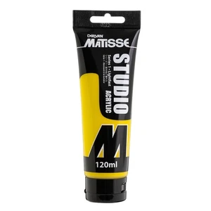 Matisse Studio Acrylic Paint 120ml - Cadmium Yellow (Hue) - Picture 1 of 4