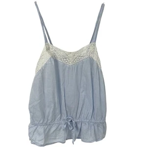 Pijama sin mangas Gap para mujer Prendas para dormir Salón Camiseta sin mangas Algodón Azul Verano Talla XS - Imagen 1 de 8