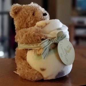 Classic Winnie the Pooh Stuffed Animal Toy & Baby Lovey Blanket Disney Plush Set - Picture 1 of 8