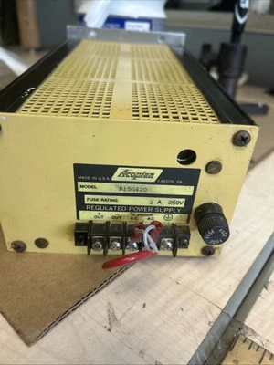 FUENTE DE ALIMENTACIÓN ACOPIAN USADA B15G420 1-1/2A A AMP 250V 15.5Vdc ¡SALIDA ENVIADA GRATIS! Foto 1 de 3