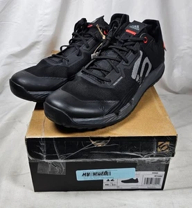 New adidas 5.10 Trailcross LT Mountain Bike Shoes Core Black EE8889 Size 12 - Picture 1 of 15
