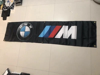 Bmw banner flag bmw mg flag 2x8ft Parts Garage Wall Art & Outdoor workshop - Imagem 1 de 4