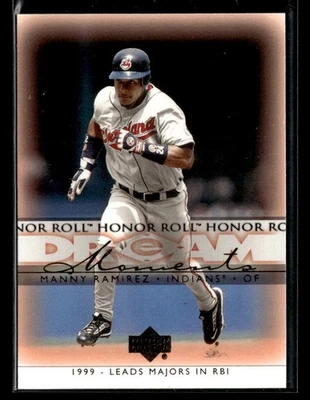 2002 Upper Deck Honor Roll Manny Ramirez #89 - Image 1 of 2