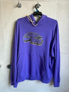 Nike Jordan Purple Jump Man Hooded Sweatshirt DM1402 579 Men 2XL, Purple - Picture 1 of 4