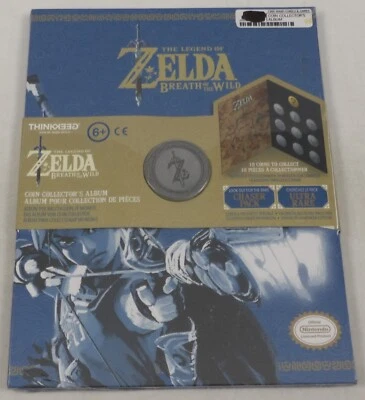 the Legend of Zelda Breath of the Wild Coin Collector's Album NEW SEALED - Image 1 of 2