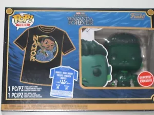 FUNKO POP! TEES - BLACK PANTHER WAKANDA FOREVER NAMOR FIGURE & MED SHIRT - Picture 1 of 3