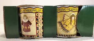 Set Of 4“Gathering Of Angels” 12Oz Mugs Debbie Mumm By Sakura Vtg 1998 - Picture 1 of 9