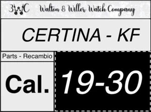 1 PC Certina Kf 19-30 Original Parts Genuine Replacement New Nos KF19-30 - Picture 1 of 4