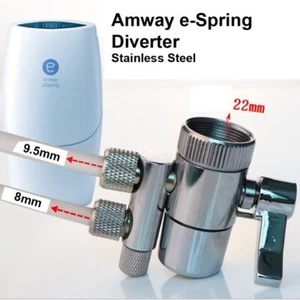 eSpring Amway Two Way Faucet Diverter Valve for 3/8" in & 2.5/8" tubing out easy - Picture 1 of 4
