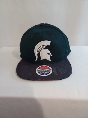 Michigan State Spartans NCAA Zephyr Black Two-Tone Adjustable Snapback Hat - Image 1 of 4