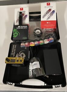 Dragonhawk Mast Tattoo Machine Set Kit Motor Rotary Pen Makeup New Power Supply