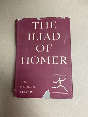 THE ILIAD OF HOMER , MODRN LIBRARY HC/DJ, 1950, Lang/Leaf/Meyers Translation 464 - Image 1 of 4