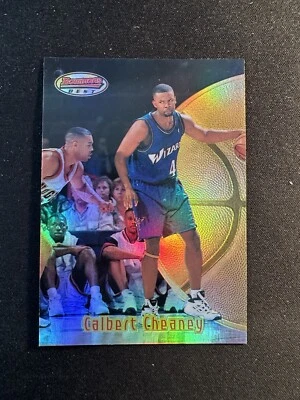 Calbert Cheaney 1997-98 Bowman’s Best Refractor #87 - Image 1 of 2
