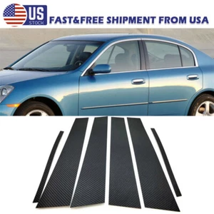 Cubierta moldeada para molduras de postes de pilar de ventana para Infiniti G35 G37 sedán 2002-2013 - Imagen 1 de 11