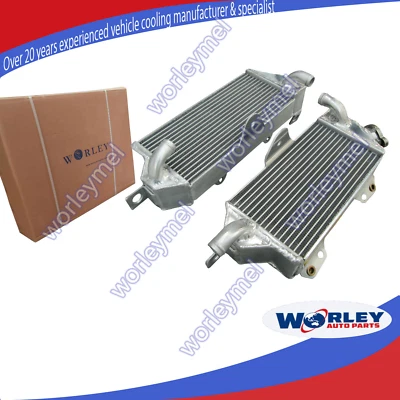Radiador de aluminio KX500 1988-2004 para refrigeración izquierda y derecha KAWASAKI Foto 1 de 4