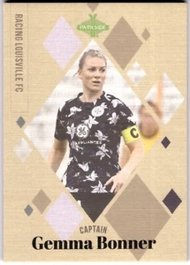 Gemma Bonner 2022 Parkside Paramount NWSL 10 Captain #C9 Racing Louisville - Imagen 1 de 2