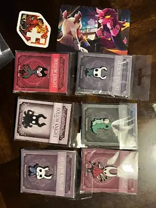 Official Hollow Knight Set of 6 Enamel Pins 2″ PS4 Switch - Picture 1 of 1