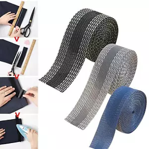 Pants Edge Shorten Self-Adhesive Tape Yard Hem Tape For No Sew Hemming Tape 10m - Picture 1 of 11
