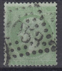 BRIEFMARKE FRANKREICH EMPIRE DENTELE NR. 35 ORIGINAL GESTEMPELT SIGNIERT CALVES - WERT 230 € - Bild 1 von 2