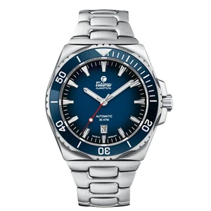 Orologio uomo automatico Tutima Glashütte M2 Seven Seas S 50 BAR impermeabile 6155-04 - Foto 1 di 1