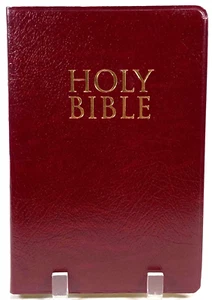 Vtg Holy Bible King James Version w/ Red Letter - Giant Print - Zondervan - 2000 - Foto 1 di 4