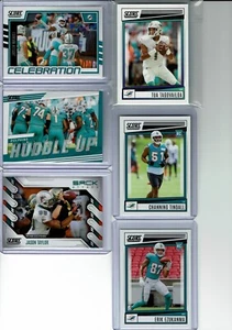 2022 Score Football Miami Dolphins Team Set (12) Base Cards +++MORE+++ - Picture 1 of 3