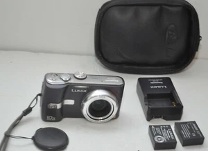 Panasonic Lumix DMC-TZ1 Digital Camera w/ 2 Batteries, Bag and Charger - Picture 1 of 5