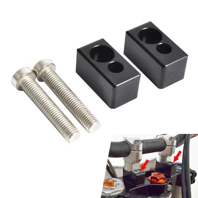 CNC Handlebar Riser Mount for KTM  690 Enduro/R 2008-2018 1190 Adventure 13-16 Foto 1 de 4