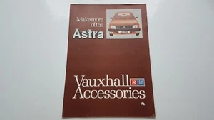 VAUXHALL ASTRA MK1 ACCESSORIES SALES BROCHURE 1980 - Picture 1 of 4